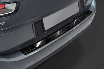 Nerezová ochranná lišta zadního nárazníku Citroen C4 Picasso 2 13-16 nerez broušený grafitový