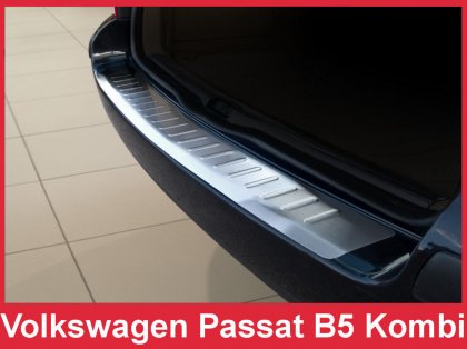 Nerezová ochranná lišta zadního nárazníku VW Passat 3BG 00-05 Variant, chromová