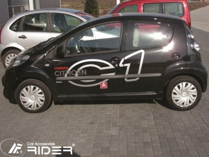 Ochranné lišty dveří - Citroen C1 5dv. 06- htb