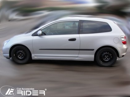 Ochranné lišty dveří - Honda Civic 3dv. 01- htb