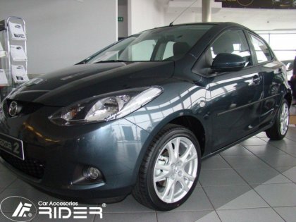 Ochranné lišty dveří - Mazda 2 07- htb