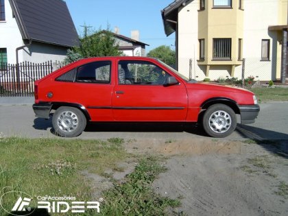 Ochranné lišty dveří - Opel Kadette E 3dv. 84- htb