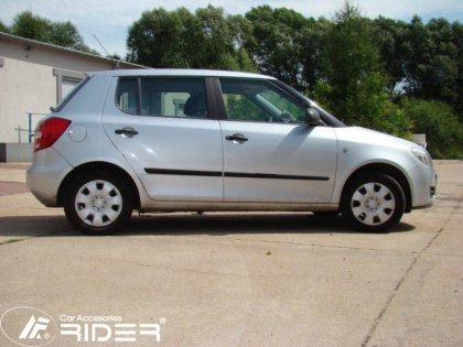 Ochranné lišty dveří - Škoda Fabia II 07-14