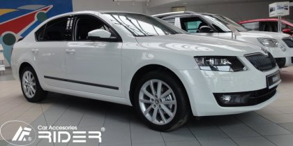 Ochranné lišty dveří - Škoda Octavia II liftback 12- 3dv.