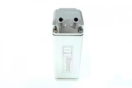 Oil catch tank D1Spec 15mm Silver Square