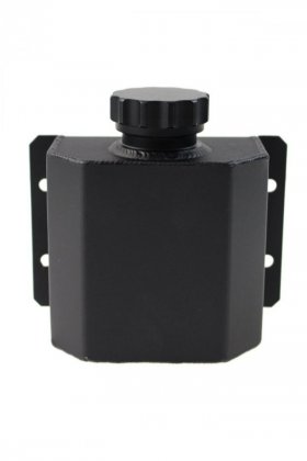 Oil catch tank grodziowy TurboWorks 1L Black