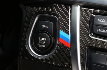 Okleina carbonowa przycisku start/stop BMW F30 F34