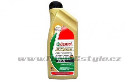 Olej motorový Castrol EDGE Turbo Diesel 5W-40 1L