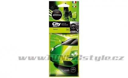 Osvěžovač Aroma CAR CITY LEMON