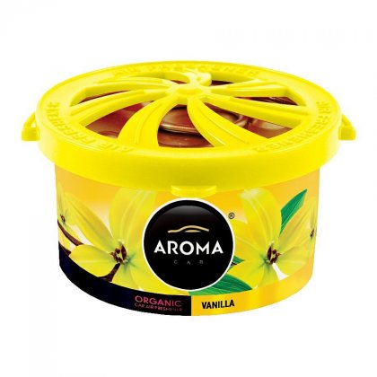 Osvěžovač AROMA CAR ORGANIC 40g VANILLA