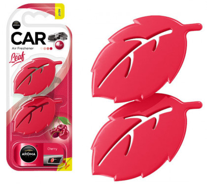 Osvěžovač vzduchu AROMA CAR LEAF 3D - CHERRY