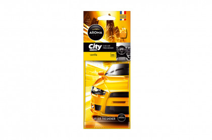 Osvěžovače vzduchu AROMA CAR CITY CARD VANILIA