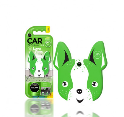 Osvěžovače vzduchu AROMA DOG Fancy Green Polimer