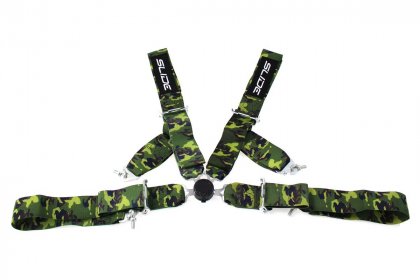 Pasy sportowe SLIDE Quick 4p 3" Camo