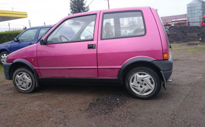 Plastové lemy blatníků dlouhé Fiat Cinquecento (1991-1998) 4ks