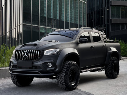 Plastové lemy blatníků pro MERCEDES X Class W470 2017+ ( Jumbo ) s TÜV