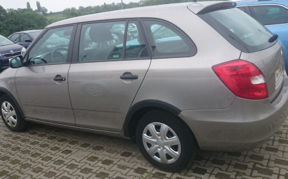 Plastové lemy Škoda Fabia II 10- Kombi po faceliftu 