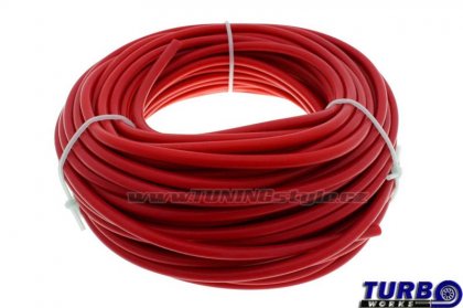 Podtlaková silikonová hadička TurboWorks Red 4mm