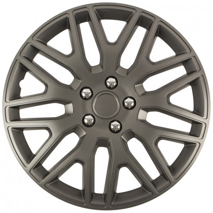 Poklica DAKAR NC 15" GRAPHITE s chromovými šrouby