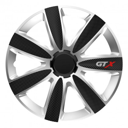 Poklica GTX Carbon black&silver 14"