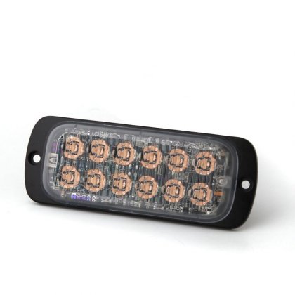 Poziční výstražné světlo, 12 LED, Class 2, R65 oranžové M62C2-A