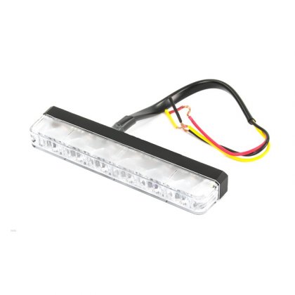 Poziční výstražné světlo, 6 LED, 12-24V, bílé ES6-W