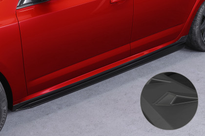 Prahové difuzory CSR pro Škoda Octavia 3 2012-2020  černé matné