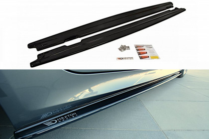 Prahové lišty BMW 5 E60/E61 M-PACK 2003 - 2010 carbon look