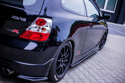 Prahové lišty HONDA CIVIC EP3 (MK7) TYPE-R/S FACELIFT 2004-2006 carbon look