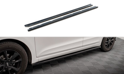 Prahové lišty Hyundai I20 Mk2 Facelift carbon look