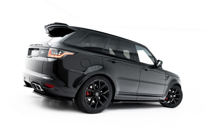 Prahové lišty Land Rover Range Rover SVR Mk2 Facelift černý lesklý plast