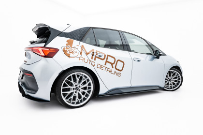 Prahové lišty Street pro Cupra Born Mk1 černo červené