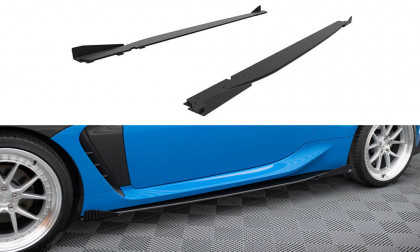 Prahové lišty Street pro + flaps V.1 Toyota GR86 Mk1 černo červené