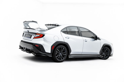 Prahové lišty Subaru WRX STI Mk2 černý lesklý plast