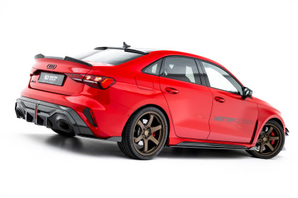 Prahové lišty V.1 Audi RS3 Sedan 8Y Facelift carbon