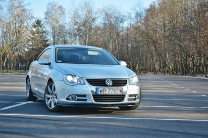 Prahové lišty VW EOS 2005-2010 černý lesklý plast