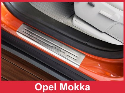 Prahové ochranné nerezové lišty Avisa Opel Mokka 2012- Exclusive