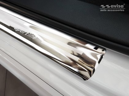Prahové ochranné nerezové lišty Avisa Subaru Impreza V GT 2017- Sportline 