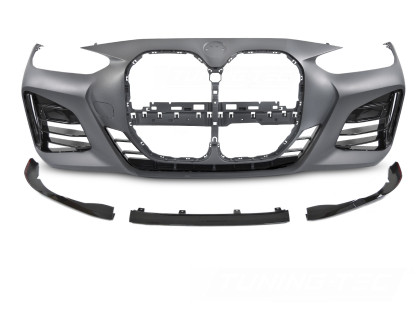 Přední nárazník pro BMW 4 G22/G23 20- M Performance Style se spoilerem, PDC