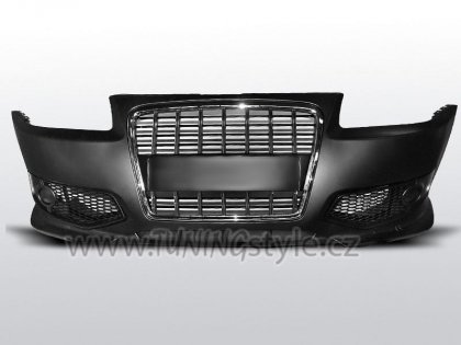 Přední nárazník RS3 look Audi A3 8L 96-03 chrom maska