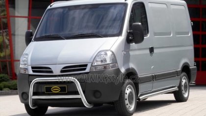 Přední ochranný rám 60mm nerez Cobra Renault Master 04-10