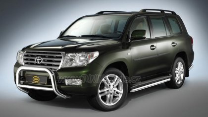 Přední ochranný rám 80mm nerez malý Cobra Toyota Land Cruiser V8 08-