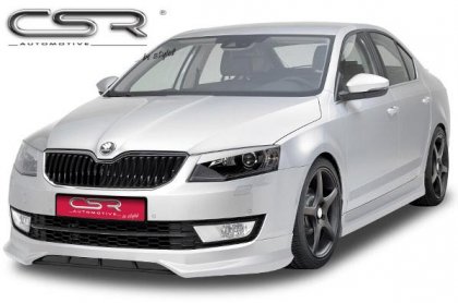 Přední spoiler pod nárazník CSR-Škoda Octavia III 12-