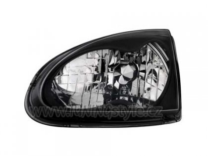 Přední světla čirá Honda CRX del Sol 93-97 černá