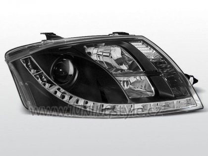 Přední světla Devil Eyes Audi TT 8N 98-06 černé