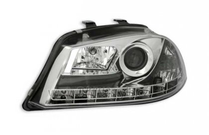 Přední světla Devil Eyes Seat Ibiza 6L 03-08 chrom