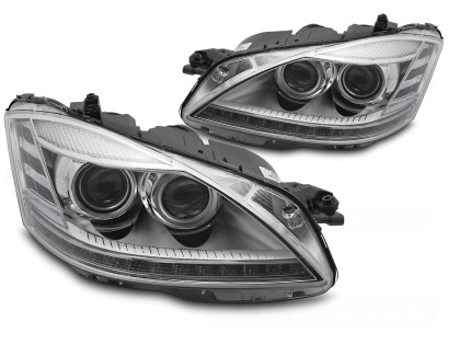 Přední světla full LED pro Mercedes-Benz S- W221 xenon 2005 - 2009