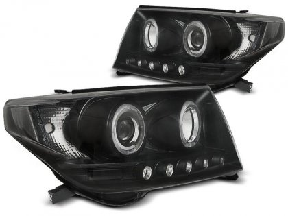 Přední světla LED Toyota Land Cruiser FJ200 07-12 černá