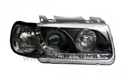 Přední světla RAID Devil Eyes VW Polo 95-98 černé