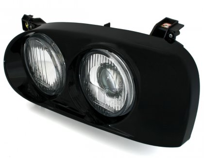 Přední světla VW Golf 3 projector černá